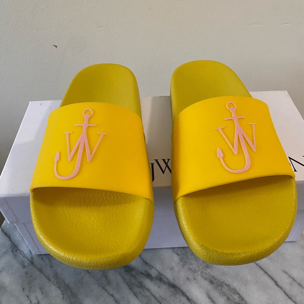 Jw Anderson Logo Pool Slides - image 8